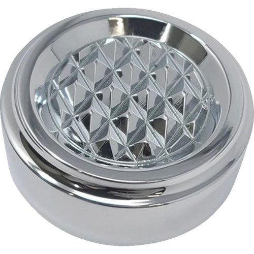 Covingtons #C3085-C - Dipstick Cover - Diamondback - Chrome - Dyna/Touring/Trike