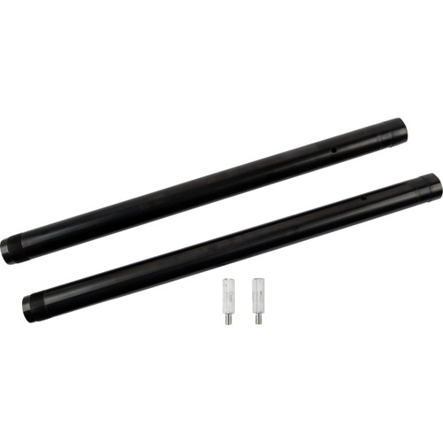 Custom Cycle Engineering #710055 - Fork Tube - 43 mm - LH 25" | RH 24-3/4" (+2") - Black DLC