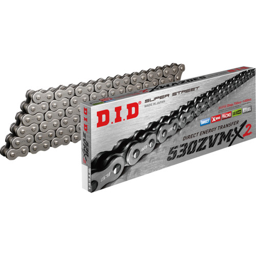 DID #M530ZVMX2X120 - 530 ZVM-X2 - Drive Chain - 120 Links - Natural
