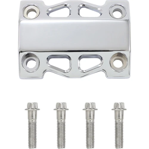 LA Choppers #LA-7470-10C - Performance Risers - Straight - 10" - Chrome