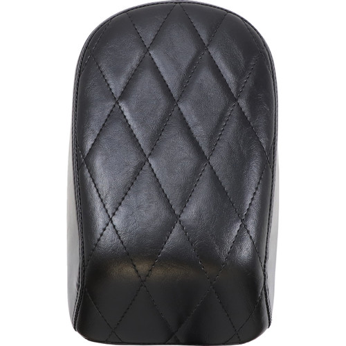 LE Pera #LYR-007PDM - Bare Bones Pillion Pad - Diamond - Black - FL/FX '18-'23