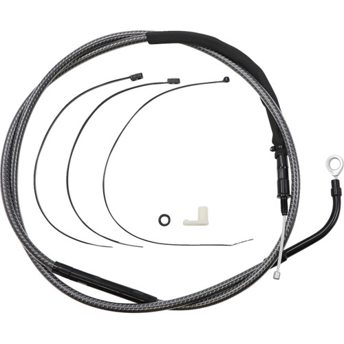 Magnum Shielding #72364HE - High-Efficiency Polished KARBONFIBR Clutch Cable - 69-3/4"