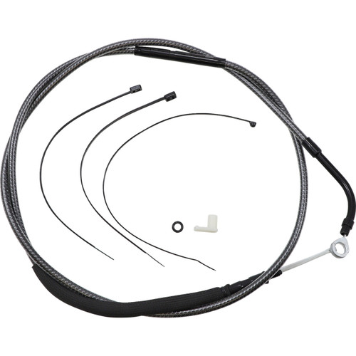 Magnum Shielding #72368HE - High-Efficiency Polished KARBONFIBR Clutch Cable - 73-3/4"