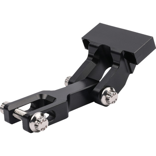 Thrashin Supply CO. #TSC-2216 - OG riser gauge relocation mounting bracket - Black