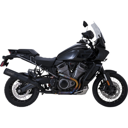 Vance & Hines #46533 - Adventure Hi-Output 450 Slip-On Muffler - Black - Stainless Steel