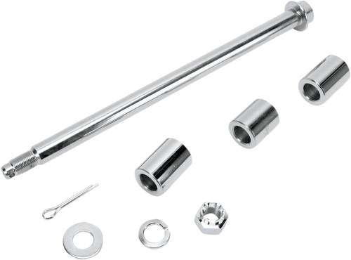 Drag Specialties Axle Kit - Rear - Chrome - '00-'05 Dyna