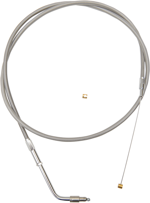 Throttle Cable - 15" - 17" - Stainless Steel