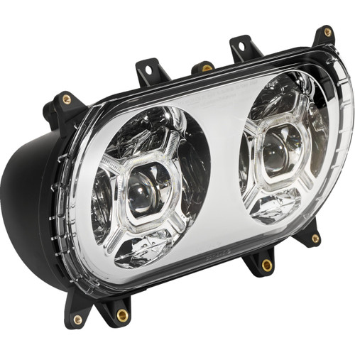 Custom Dynamics #PG-RG-C - ProGLOW™ Headlight - Chrome - Road Glide