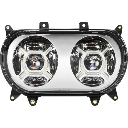 Custom Dynamics #PG-RG-C - ProGLOW™ Headlight - Chrome - Road Glide