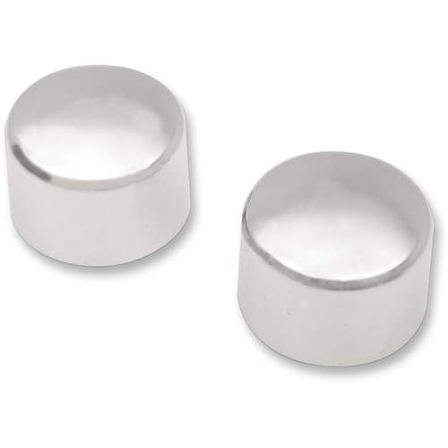 Drag Specialties - Axle Caps - Chrome - Front - Pair