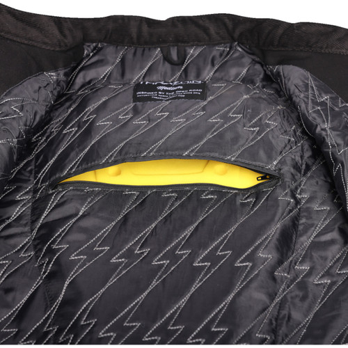 Thrashin Supply CO. #TMJ-12-09 - Nightrider v2 Riding Vest - Black - Medium