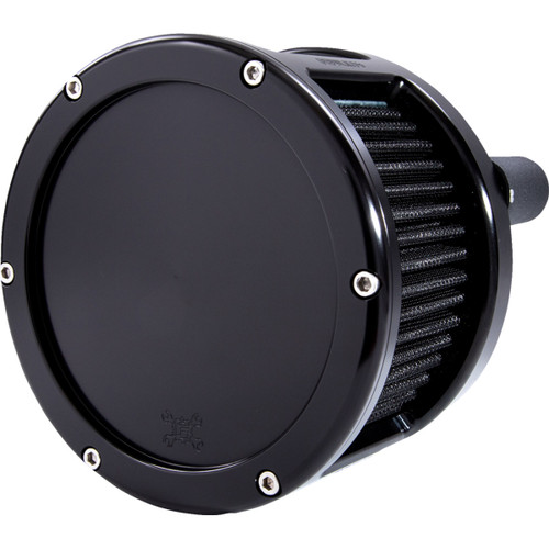 Feuling Parts #5523 - BA Race Series Air Cleaner Kit - Black Anodized - Black Filter
