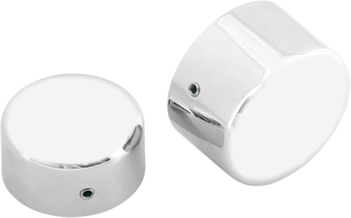 Axle Caps - Black - Rear