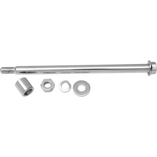 Drag Specialties - Axle Kit - Rear - Chrome - '80-'86 Harley-Davidson