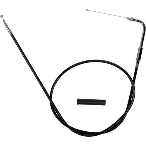 Drag Specialties - Black Vinyl Idle Cable - 42"