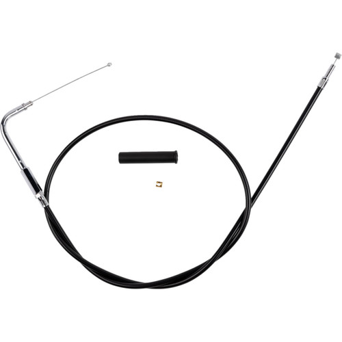 Drag Specialties - Black Vinyl Idle Cable - 42-1/2"