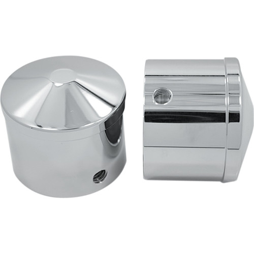 Avon Grips #AXL-AIR-CH - Front Axle Nut Cover - Chrome - Air Cushion - 1"