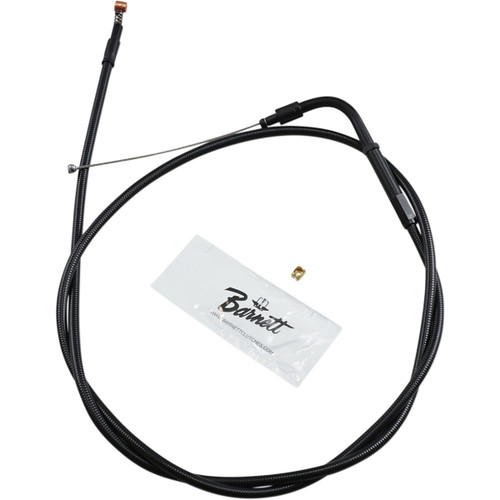 Barnett #131304001603 - Stealth Series Idle Cable - +3" - '02-'07 FLH