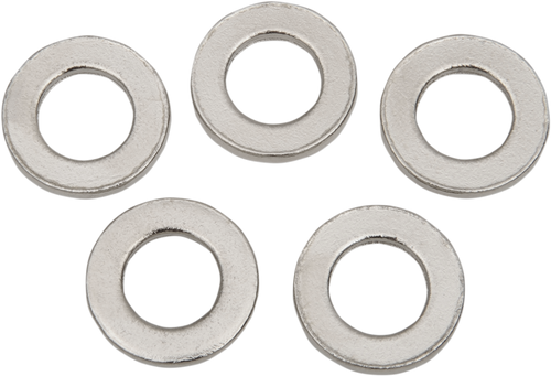Drag Specialties Axle Washer - Front - Chrome - ID 0.67"