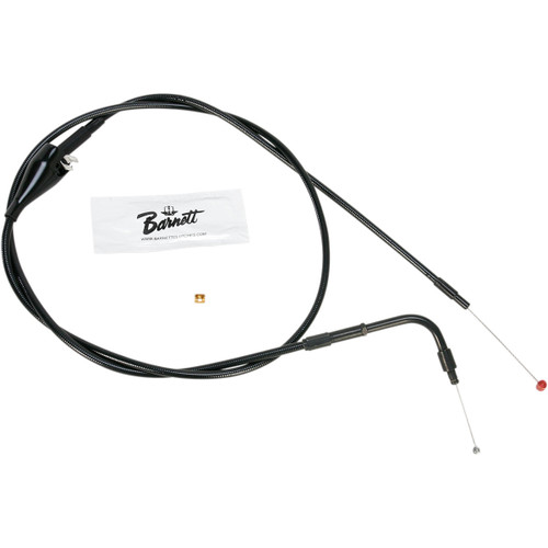 Barnett #131304100406 - Stealth Series Idle Cable - +6" - '96-'01 Touring