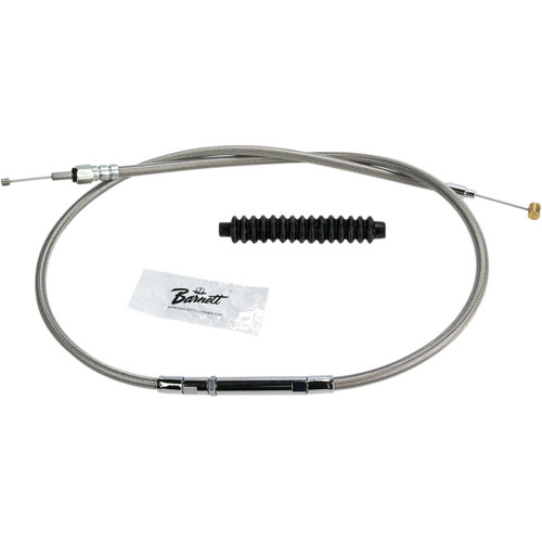 Barnett #1023110002 - High-Efficiency Stainless Steel Clutch Cable for Harley-Davidson - Standard - Buell