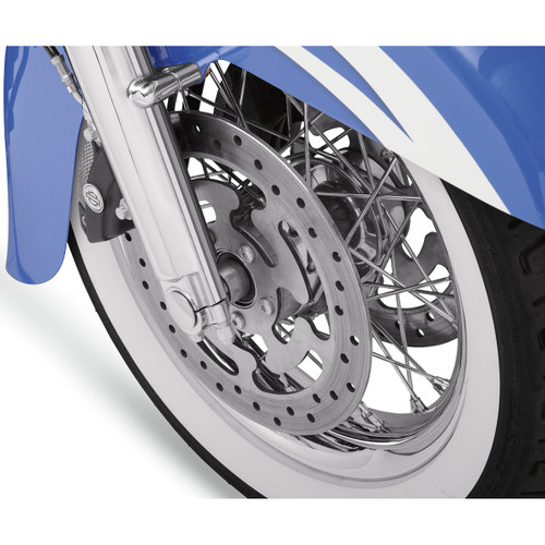 Klock Werks #KWS-01-1007 - Axle Kit - Flush Mount - Front - Black w/Polished End Caps