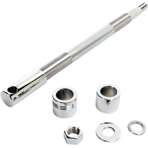 Drag Specialties - Axle Kit - Front - Chrome - '00-'06 Softail/Dyna