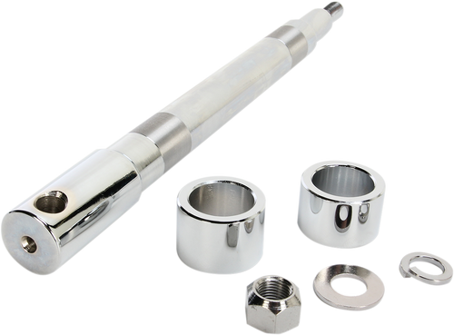 Drag Specialties Axle Kit - Front - Chrome - '00-'07 Touring