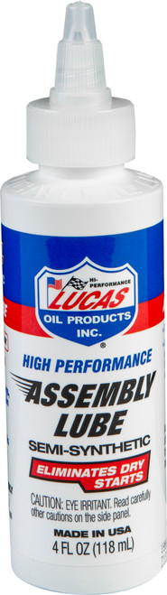 Lucas #10152 - Semi-synthetic Assembly Lube 4 OZ (12/Case Sold EA)