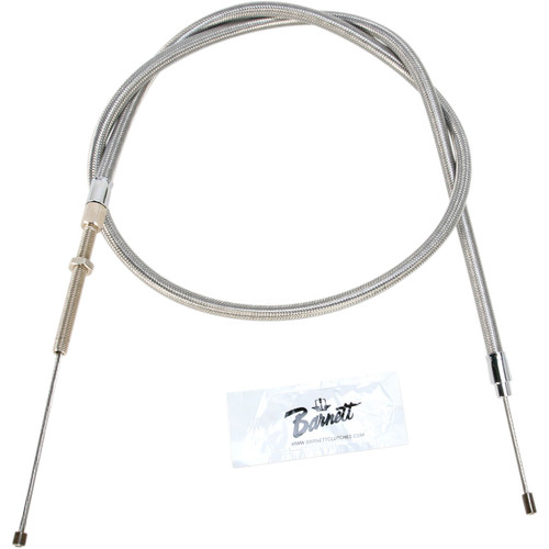 Barnett #1023010015 - High-Efficiency Stainless Steel Clutch Cable for Harley-Davidson - Standard - '71-'85 Sportster