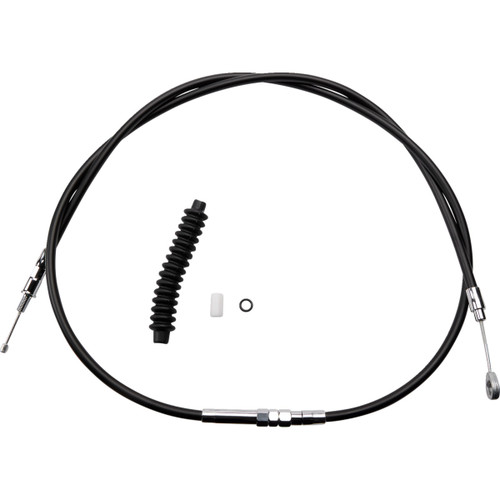 Drag Specialties - High-Efficiency Black Vinyl Clutch Cable - 68-11/16"
