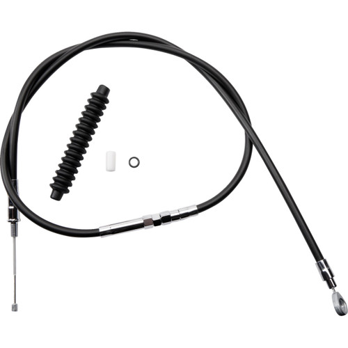 Drag Specialties - High-Efficiency Black Vinyl Clutch Cable - 54-3/4"