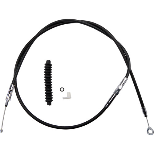 Drag Specialties - High-Efficiency Black Vinyl Clutch Cable - 68-11/16"