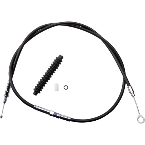 Drag Specialties - High-Efficiency Black Vinyl Clutch Cable - 60-11/16"