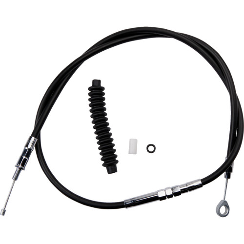Drag Specialties - High-Efficiency Black Vinyl Clutch Cable - 52-3/4"