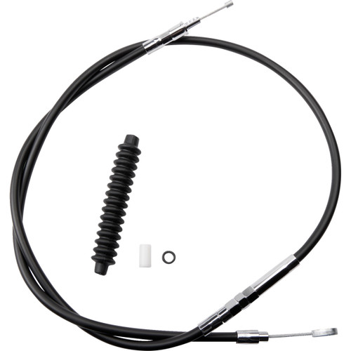 Drag Specialties - High-Efficiency Black Vinyl Clutch Cable - 57-1/4"