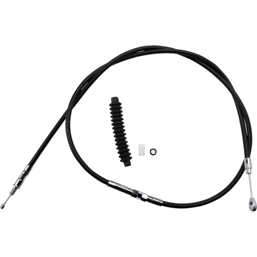 Drag Specialties - High-Efficiency Black Vinyl Clutch Cable - 66-5/8"