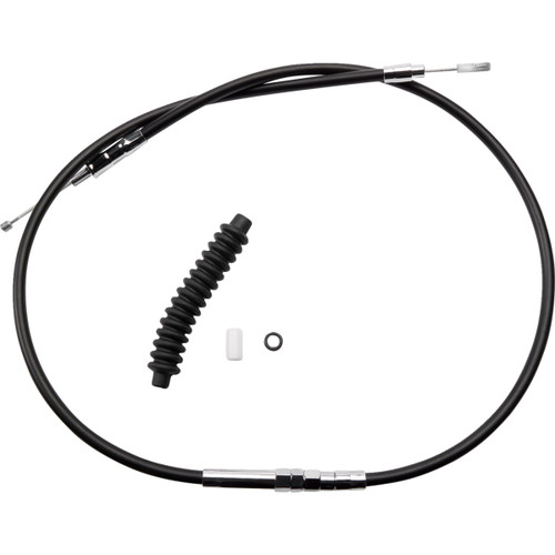 Drag Specialties - High-Efficiency Black Vinyl Clutch Cable - 52"