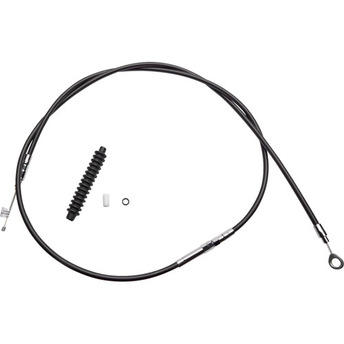 Drag Specialties - High-Efficiency Black Vinyl Clutch Cable - 80"