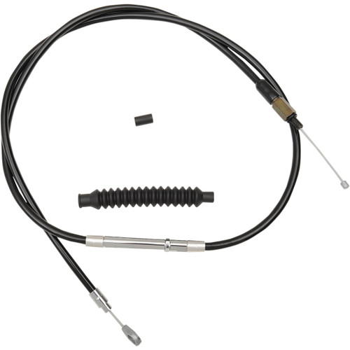 LA Choppers #LA-8010C19B - Black Vinyl Clutch Cable - 18"- 20" Ape Hanger Handlebars - '08-'16 Touring/Trike