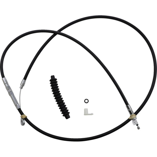 Drag Specialties - High-Efficiency Black Vinyl Clutch Cable - 57-1/4"