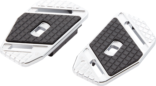 Arlen Ness #410-029 SpeedLiner Passenger Floorboards - Chrome