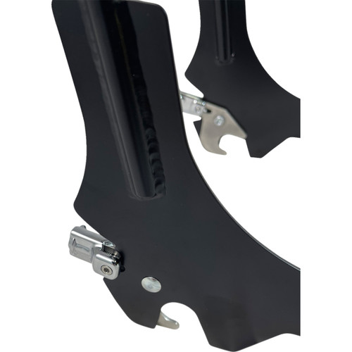 Motherwell #MWL-196-18-MB - Quick Release Sissy Bar - 23" - With Pad - Matt Black