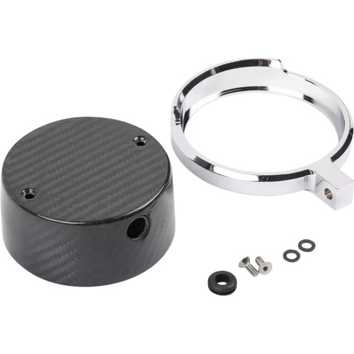 Thrashin Supply CO. #TSC-2710-3 - Gauge Relocation Kit - Chrome