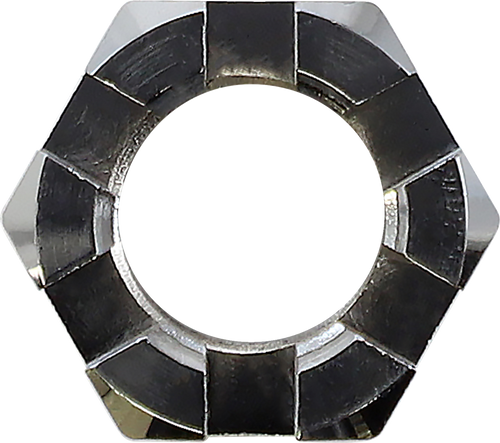 Drag Specialties Axle Nut - Rear - Chrome - 1/2"-20 Thread