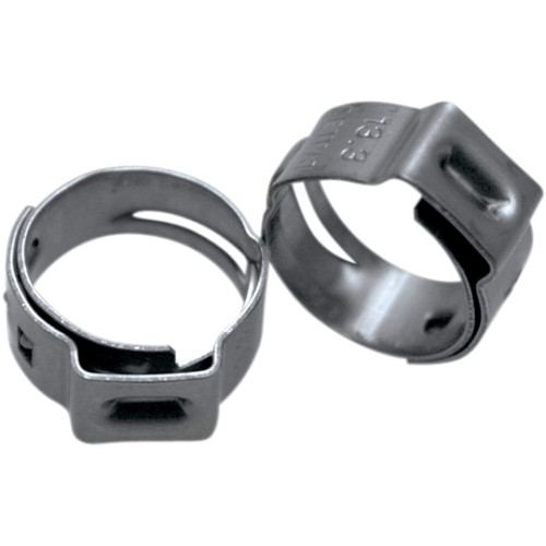 Motion PRO #12-0082 - Ear Clamps - Fuel Line - Stepless - 13.2-15.7 mm - 10 Pack