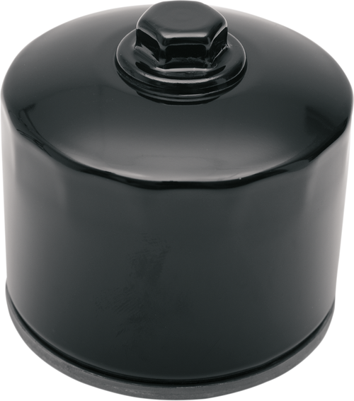 Drag Specialties Oil Filter with Nut - Black