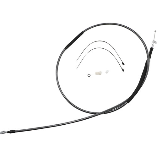 Magnum Shielding #722820 - High-Efficiency Polished KARBONFIBR Clutch Cable - 76-11/16"