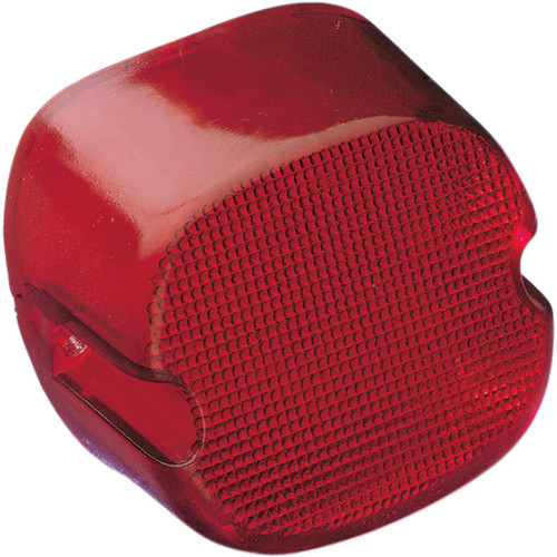 Drag Specialties - Taillight Lens - Bottom Tag Window - Red