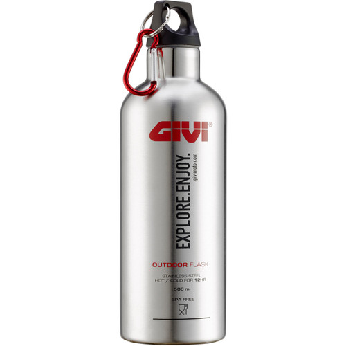 Givi #STF500S - Stainless Steel Thermal Flask